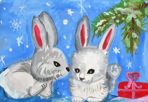 Керик Анна. Різдвяні крольчата