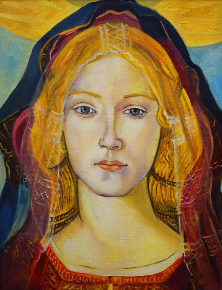 Мілошунас Вероніка. The Virgin and Child with Saint John and an Angel.JPG