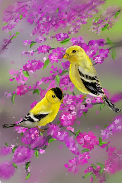 Наріжна Анна. Жовті птахи.JPG