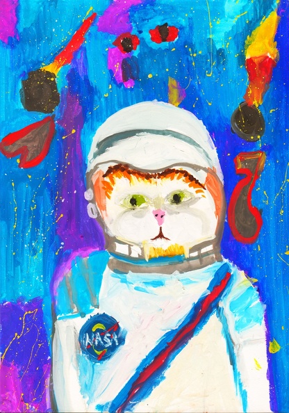 Лузін Георгій - Космічний кіт.JPG